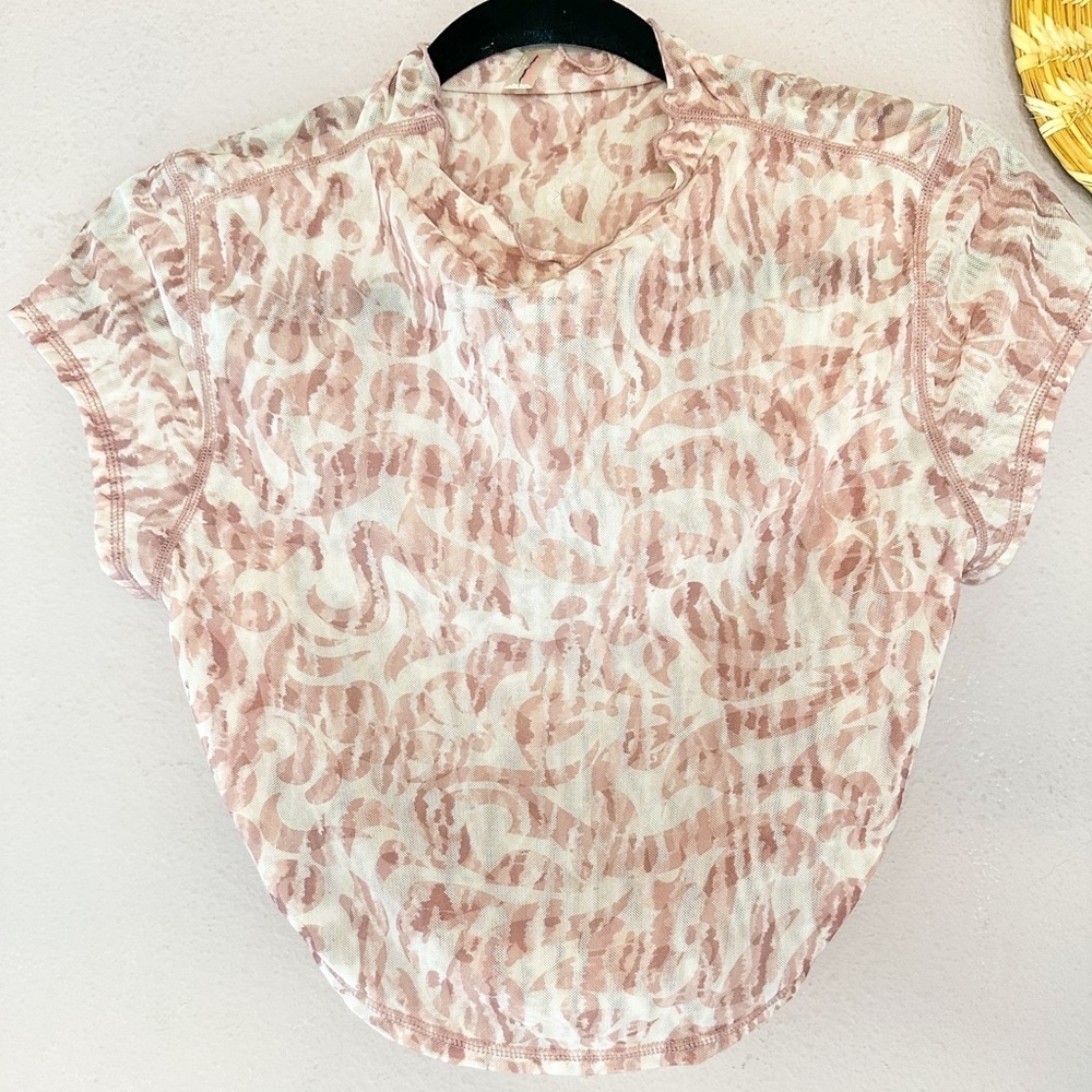 Free People Movement Sheer Top‎ Size Medium
